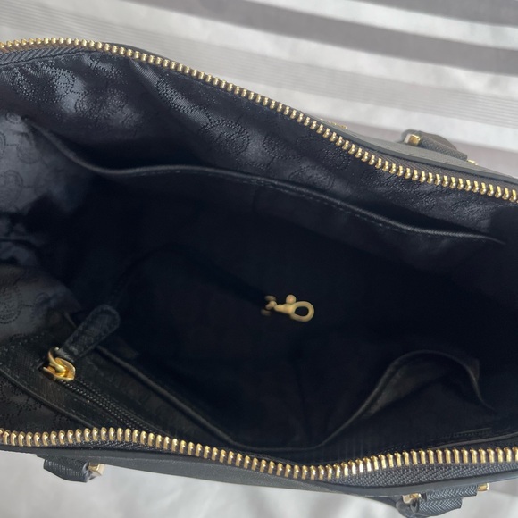 Michael Kors Large Dome Satchel Bag - Picture 4 of 5